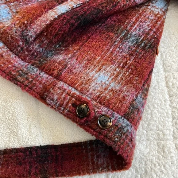 Plaid Sherpa-Lined Trucker Jacket - Picture 8 of 16
